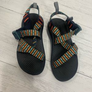 Chaco Z/1 Tartan Multi kids sandals size 12